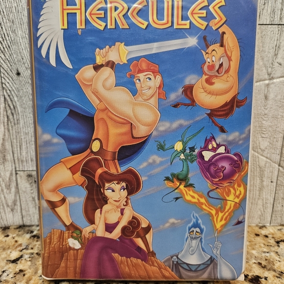 Hercules Walt Disney Masterpiece VHS Clamshell Family Movie Night - Picture 5 of 6